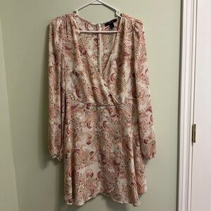 F21 Floral Dress - L